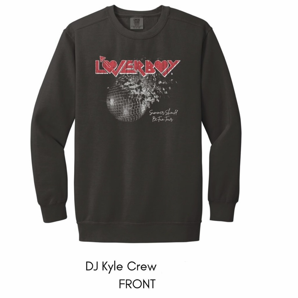 Loverboy Graphic Crewneck Sweatshirt